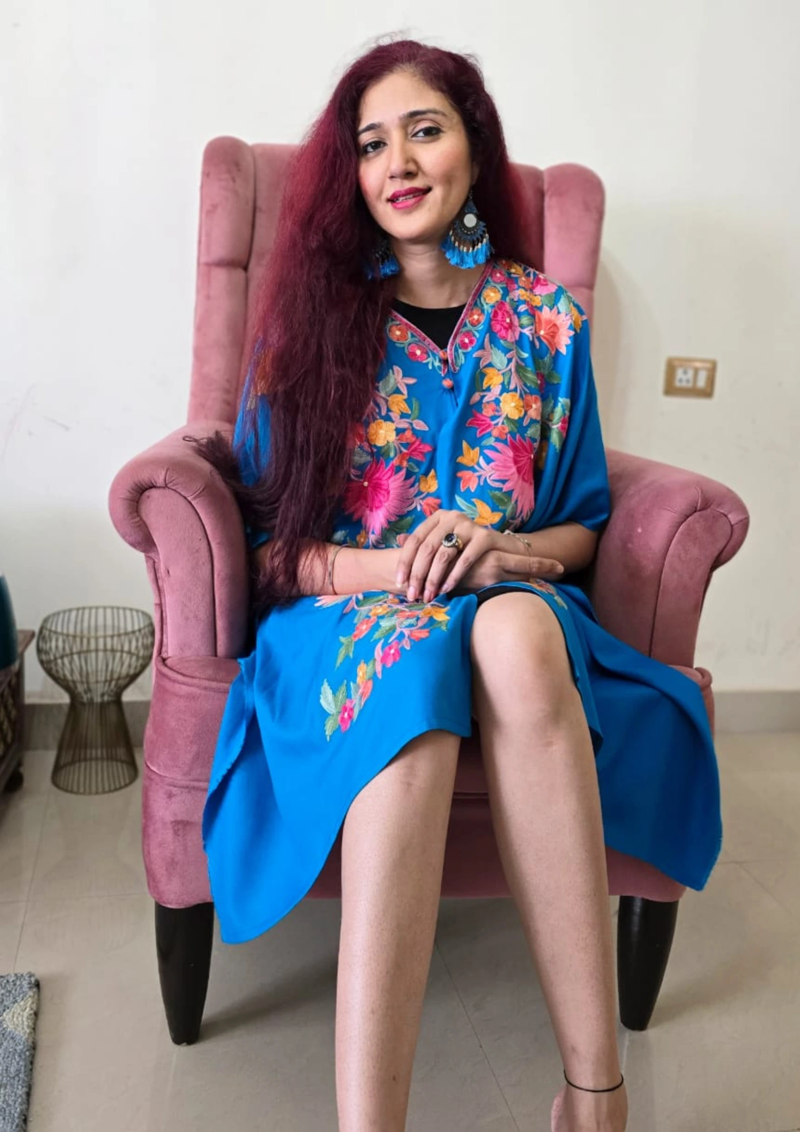 Introducing ‘NAZAR’ – The Exquisite Kashmiri Shrug by Tvareetaz ✨