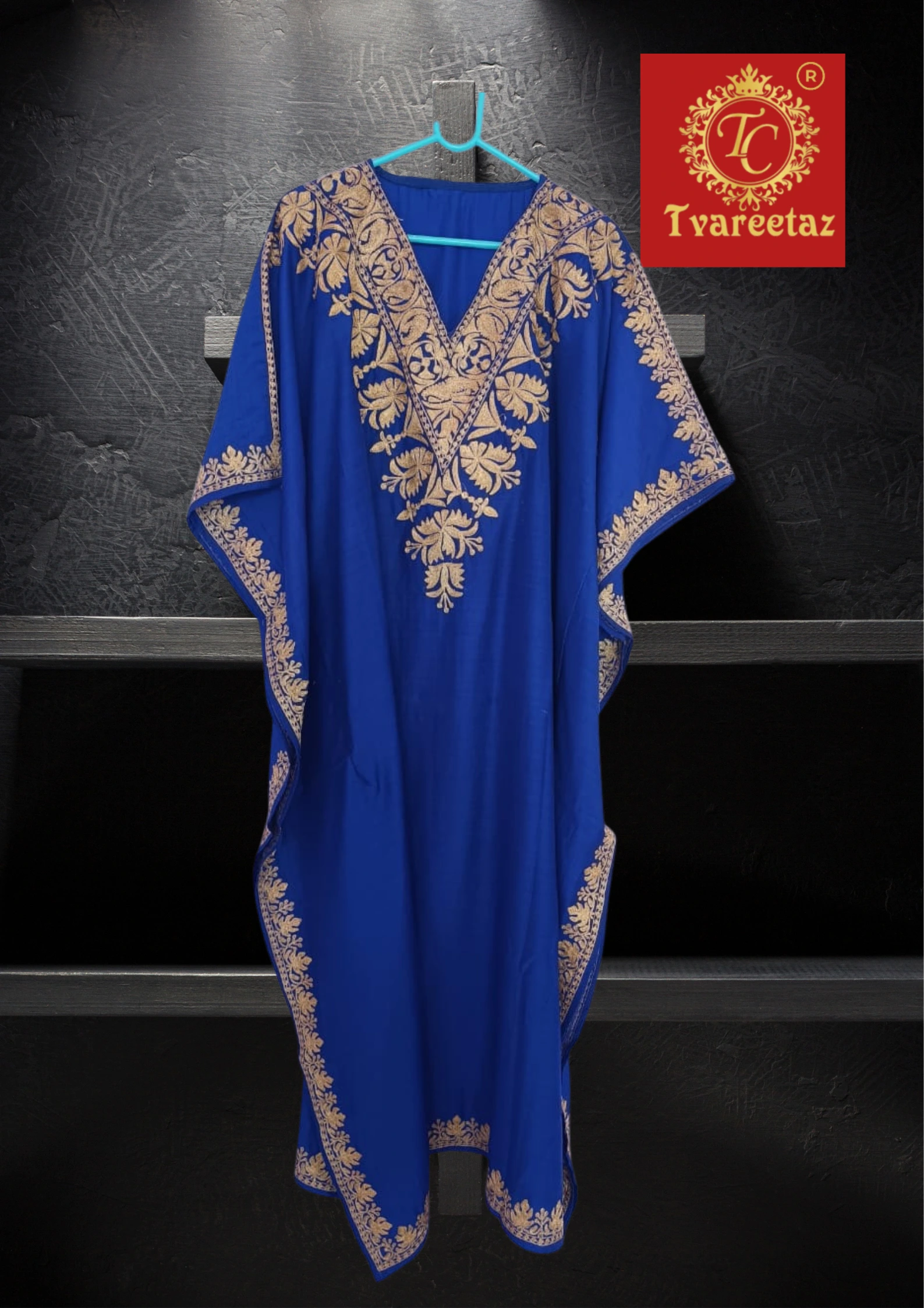 ‘ROYAL Aksh’ – The Designer Kashmiri Kaftan by Tvareetaz ✨
