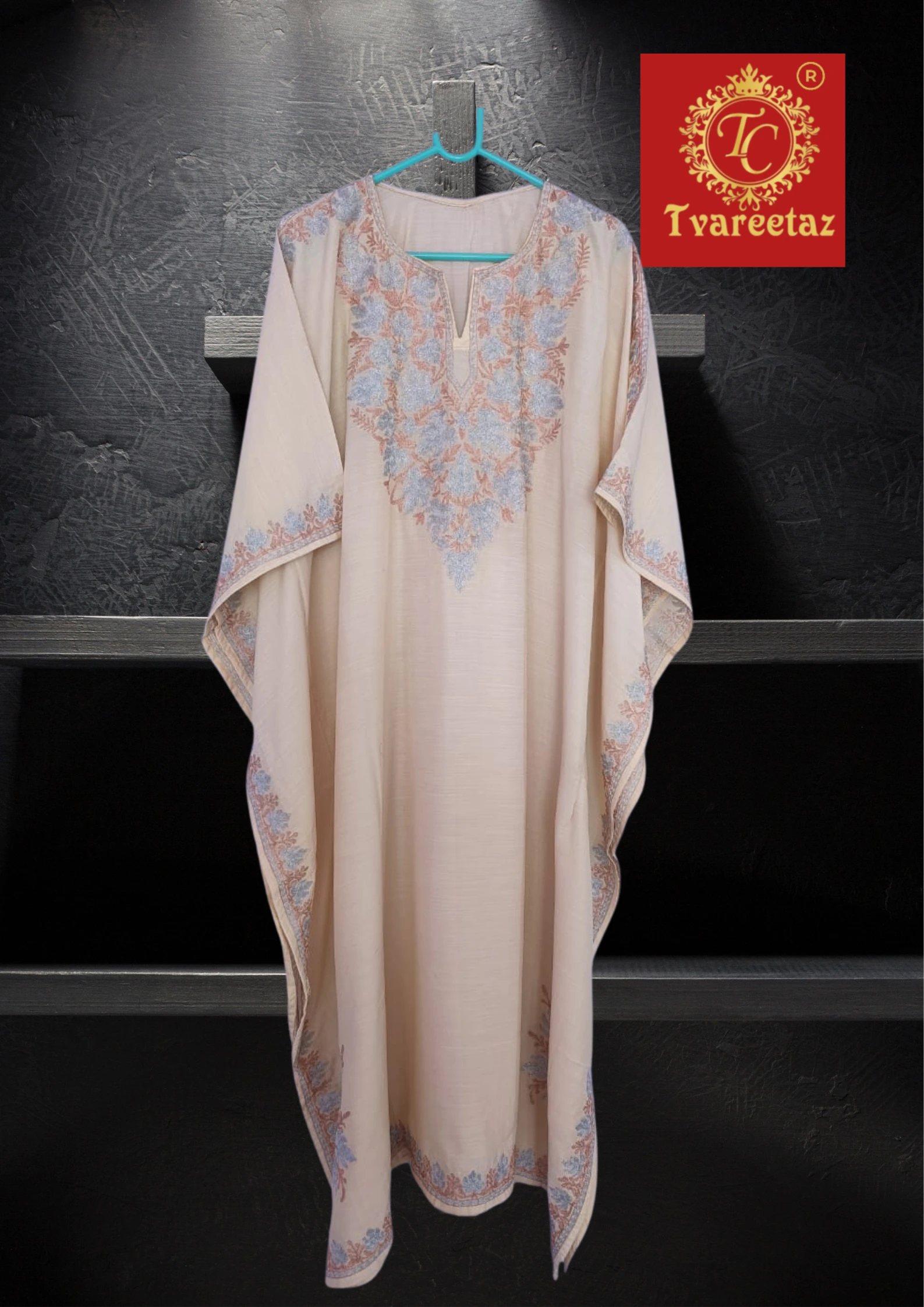 ‘ROYAL Aksh’ – The Designer Kashmiri Kaftan by Tvareetaz ✨