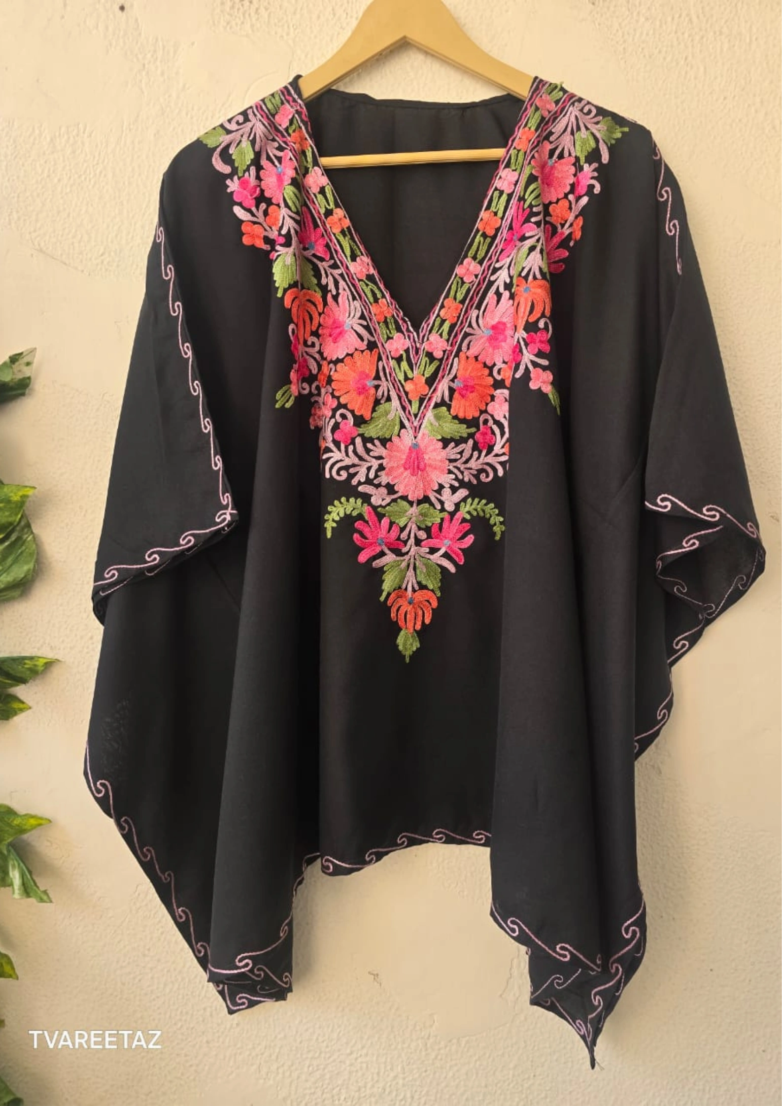 Soft cotton short kaftan