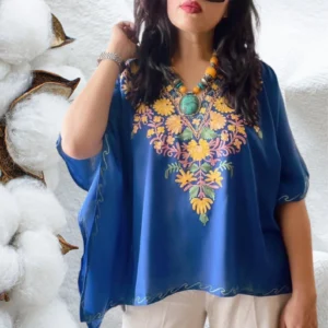 Soft cotton short kaftan