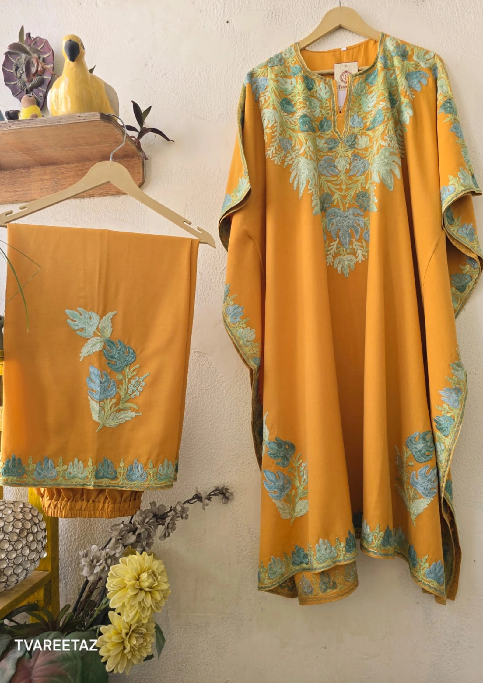 Breeze Through Summer: Your Ultimate Kashmiri Comfort Coordset by Tvareetaz! 🌸