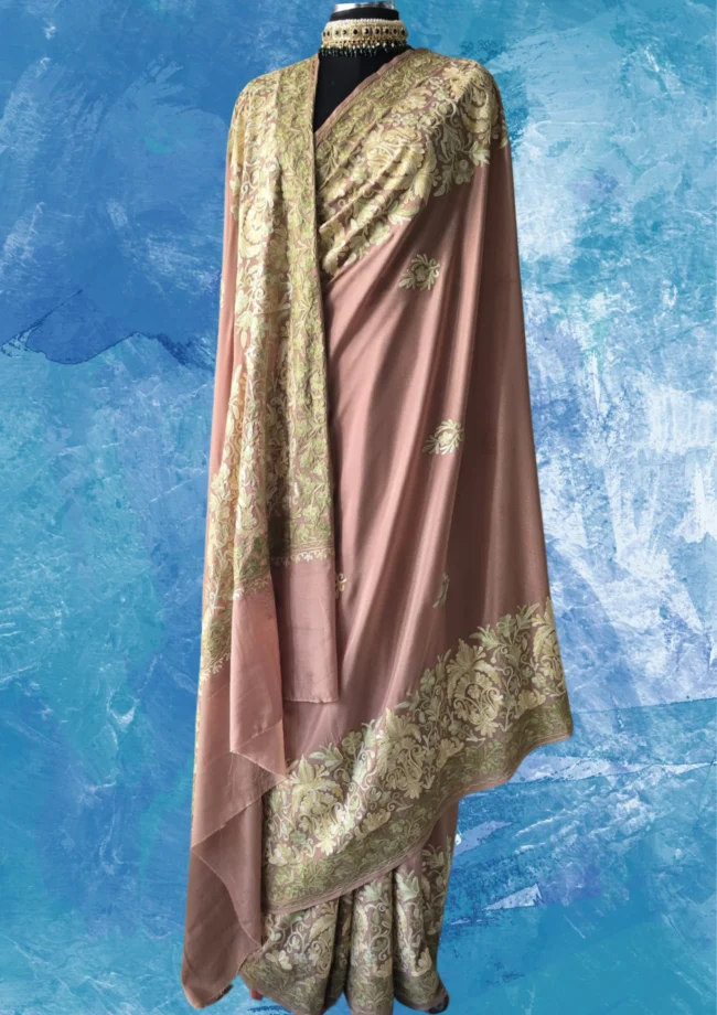 Tvareetaz Exclusive Kashmiri Saree
