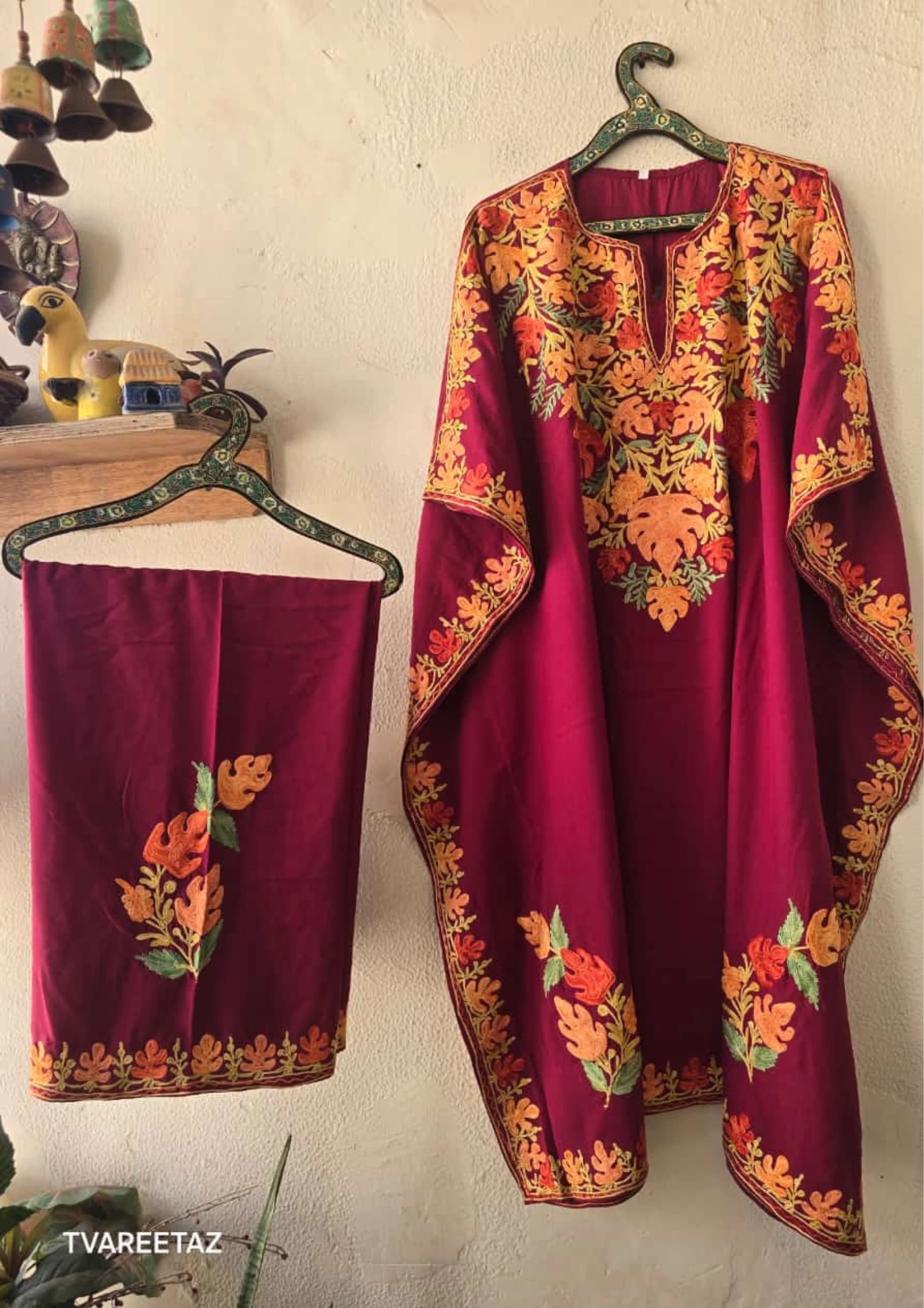 Breeze Through Summer: Your Ultimate Kashmiri Comfort Coordset by Tvareetaz! 🌸