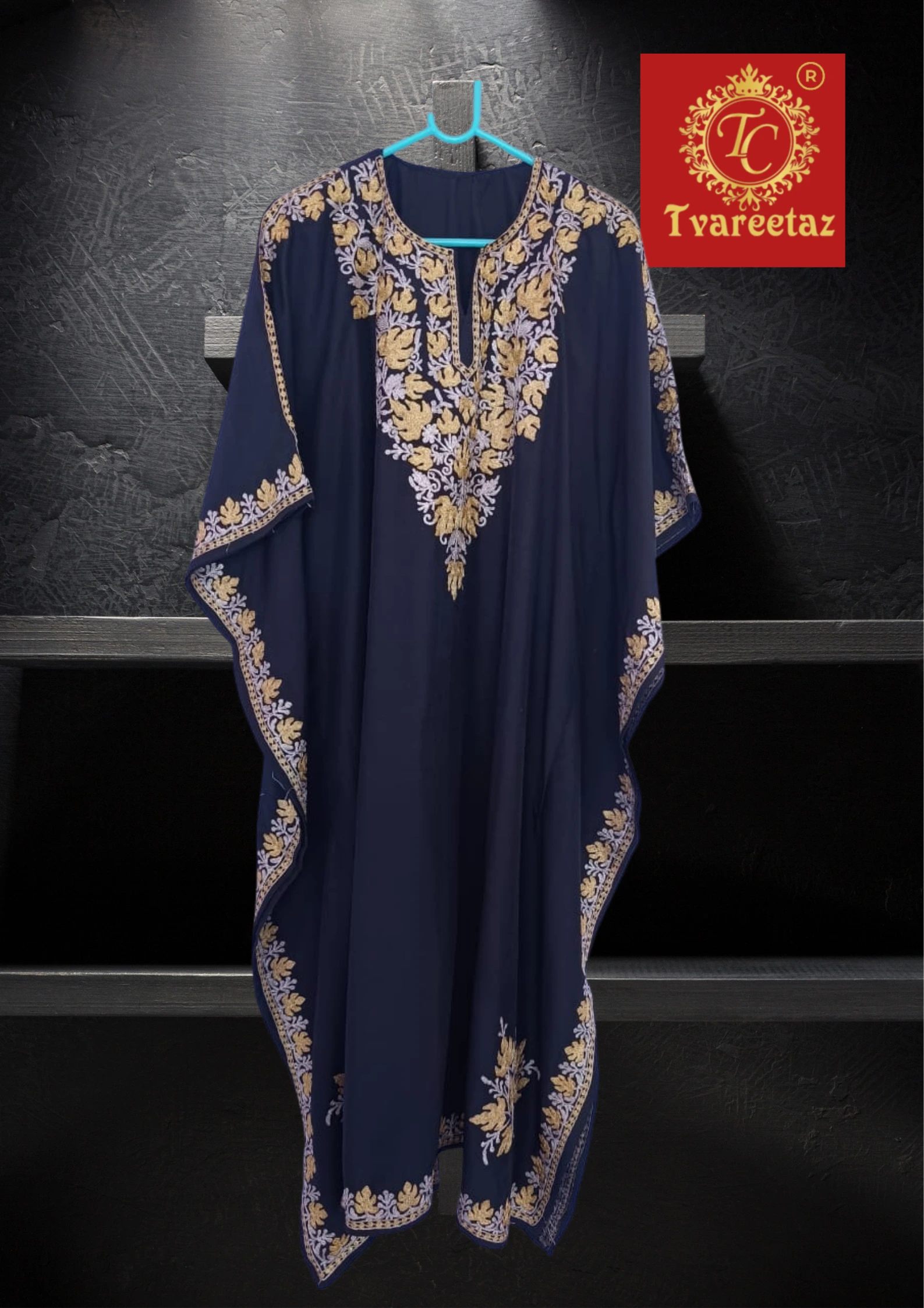 ‘ROYAL Aksh’ – The Designer Kashmiri Kaftan by Tvareetaz ✨