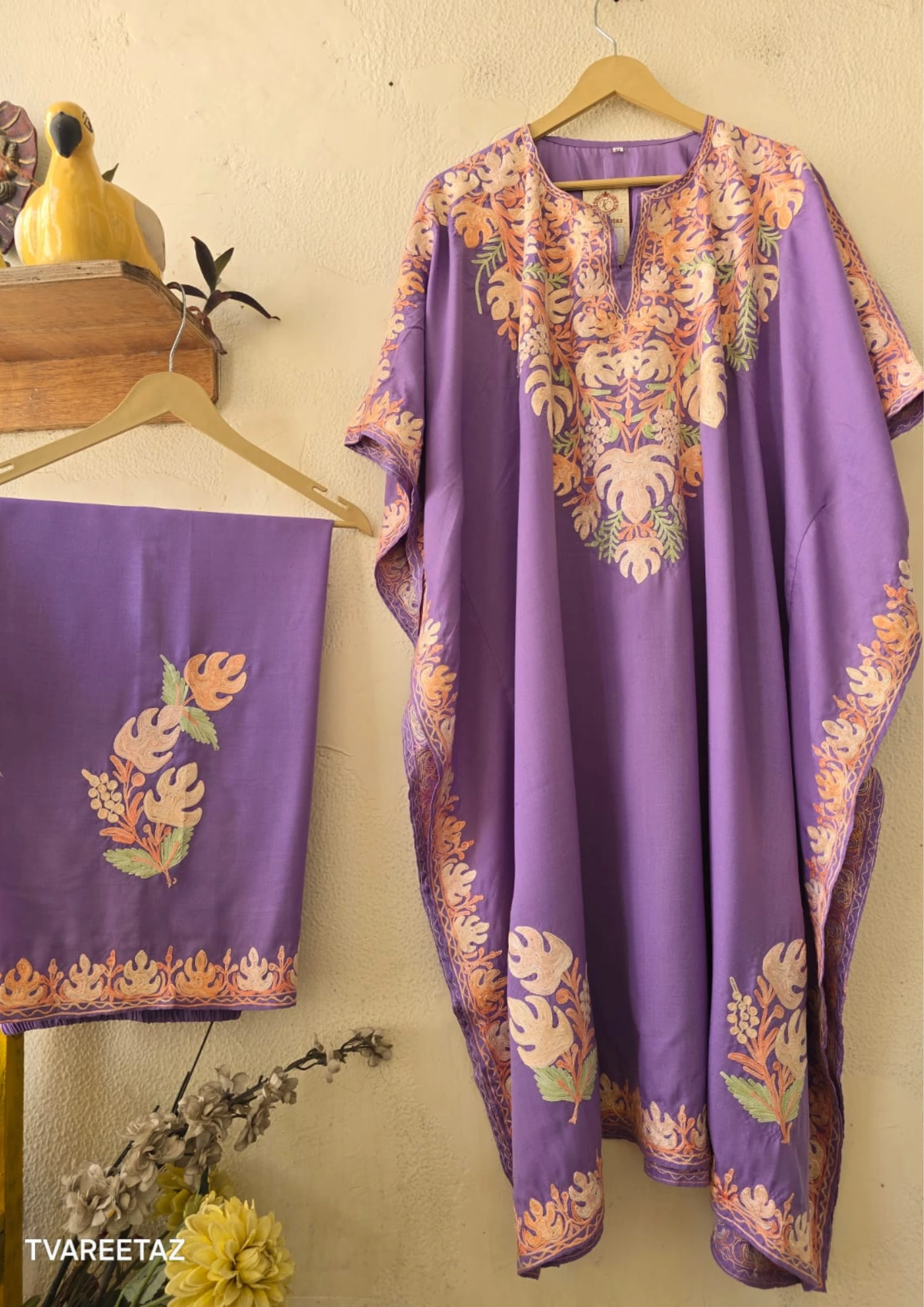 Breeze Through Summer: Your Ultimate Kashmiri Comfort Coordset by Tvareetaz! 🌸