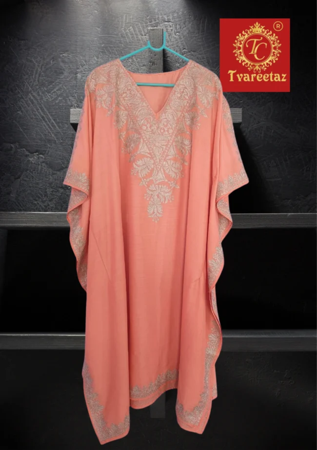 ROYAL Aksh’ – The Designer Kashmiri Kaftan by Tvareetaz ✨