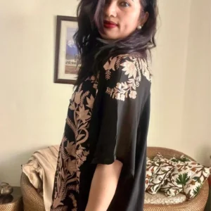 "ATTITUDE" – Exquisite Kashmiri Tilla Shrug by Tvareetaz