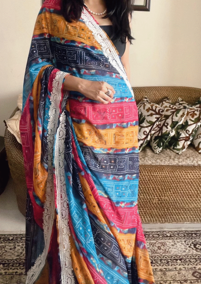 ✨ "CHANDNI" – saree  ✨ - Image 2