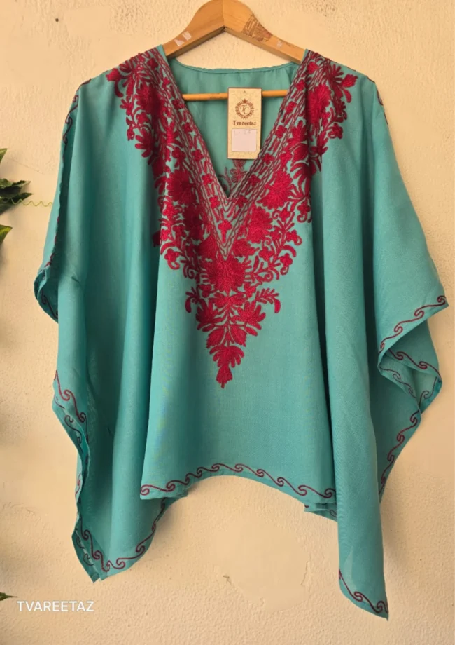 Soft cotton short kaftan