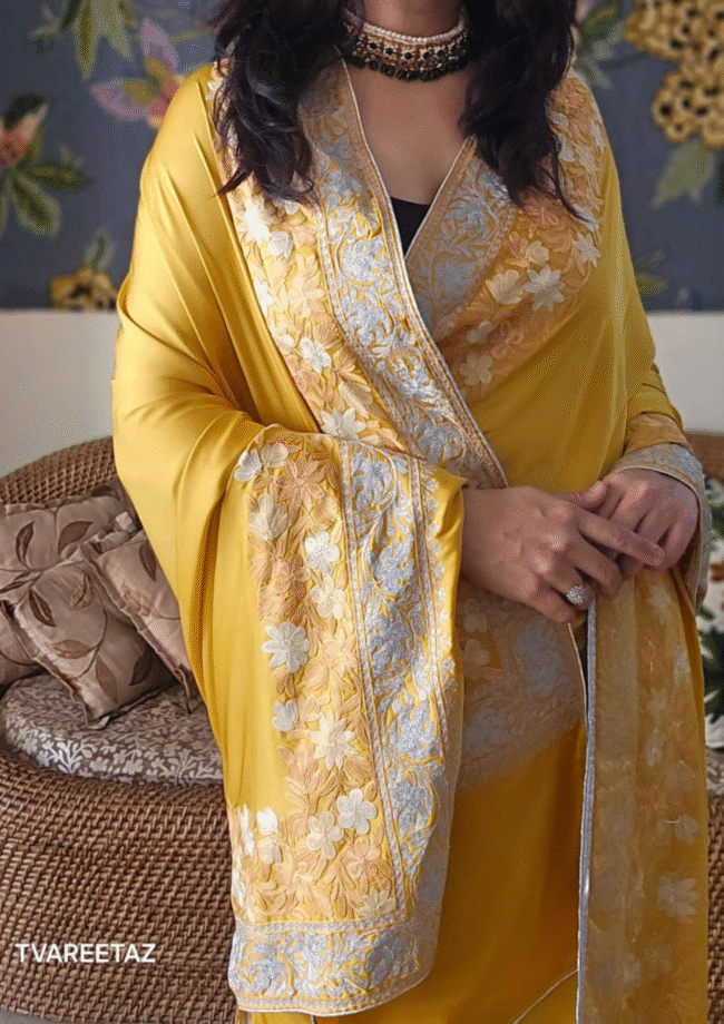 Apsara luxurious saree designed by Tvareetaz. - Image 4