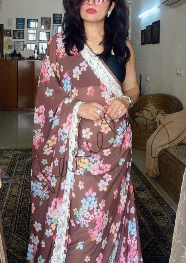 ✨ "CHANDNI" – saree  ✨ 1 - Image 2