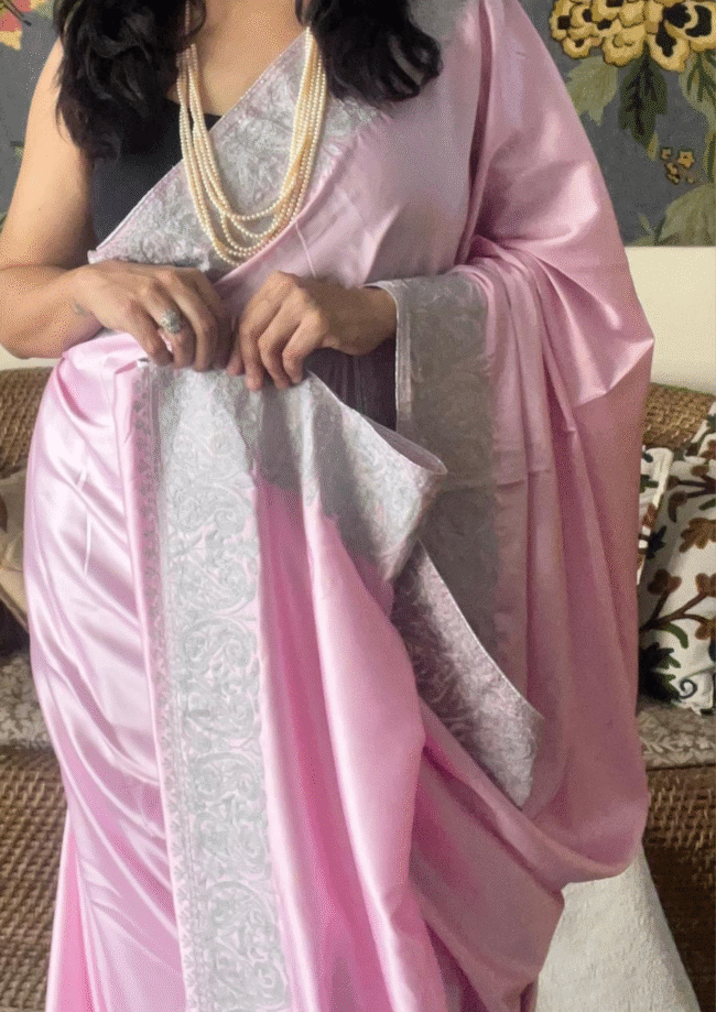 Beautiful and luxurious saree designed by Tvareetaz. - Image 3