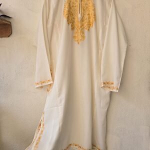 Handcrafted Luxury: Kashmiri Aari Embroidered Pheran