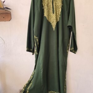 Handcrafted Luxury: Kashmiri Aari Embroidered Pheran