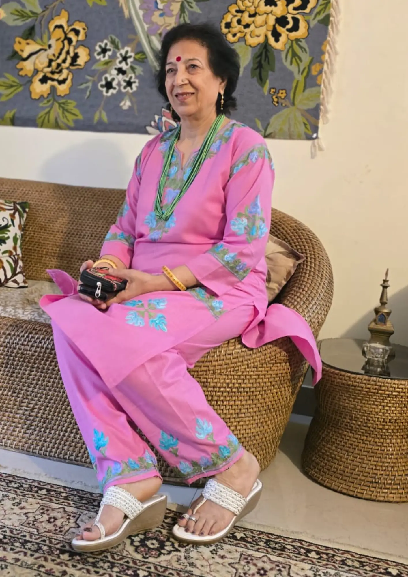 💎 A Story Woven in Soul: Your Kashmiri Aari Cordset Awaits! 💎