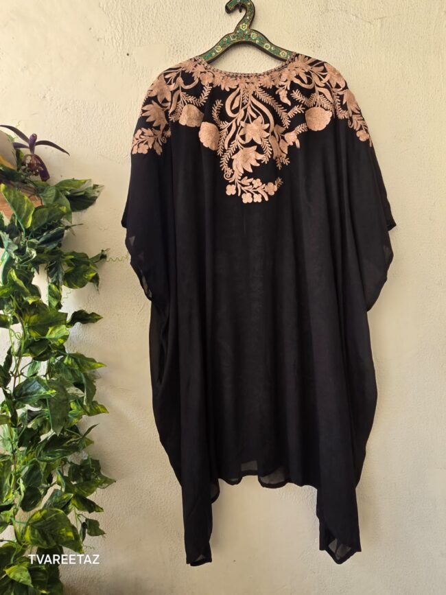 "ATTITUDE" – Exquisite Kashmiri Tilla Shrug by Tvareetaz - Image 2
