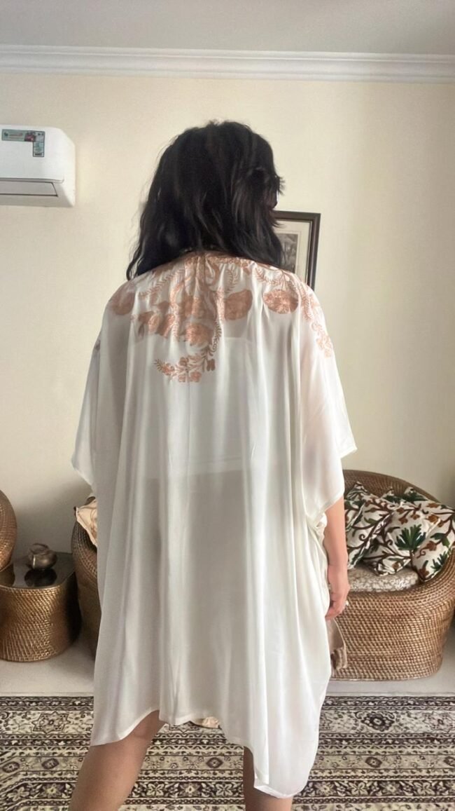 "ATTITUDE" – Exquisite Kashmiri Tilla Shrug by Tvareetaz - Image 3