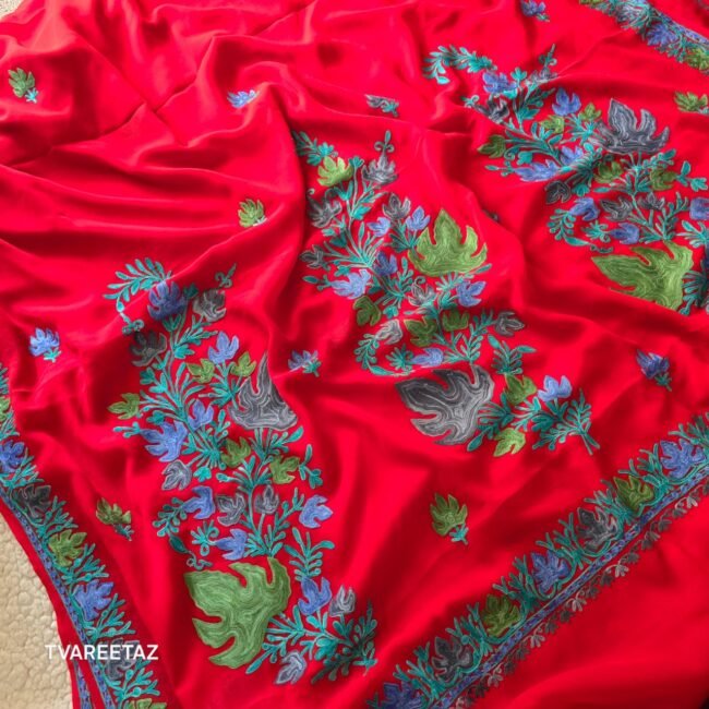 ✨ Exquisite Kashmiri Saree "Sita" – A Timeless Elegance! ✨ - Image 5