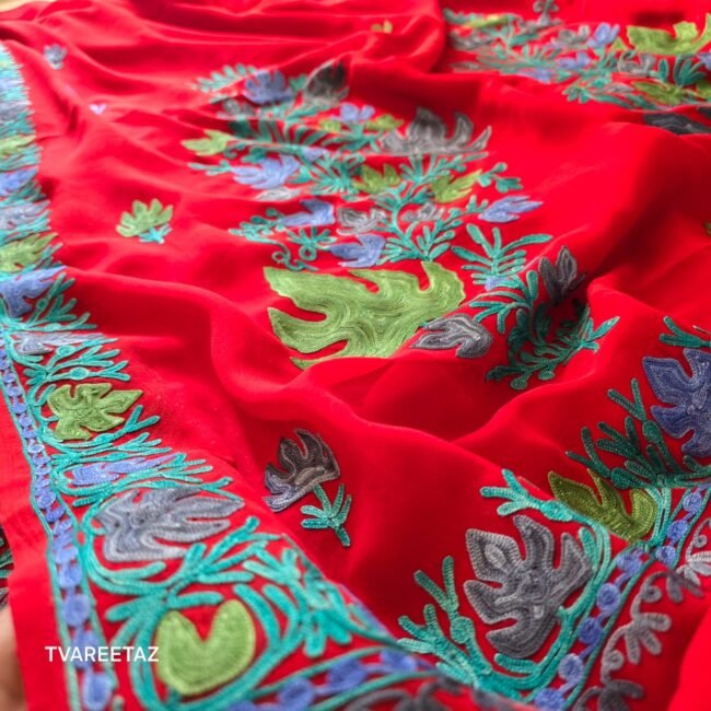 ✨ Exquisite Kashmiri Saree "Sita" – A Timeless Elegance! ✨ - Image 4