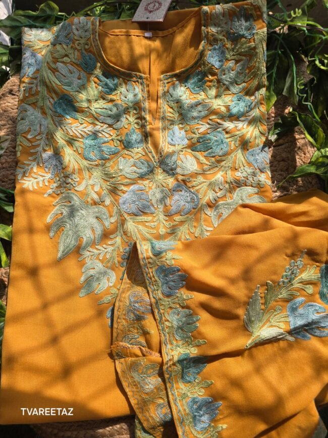 Breeze Through Summer: Your Ultimate Kashmiri Comfort Coordset by Tvareetaz! 🌸 - Image 3