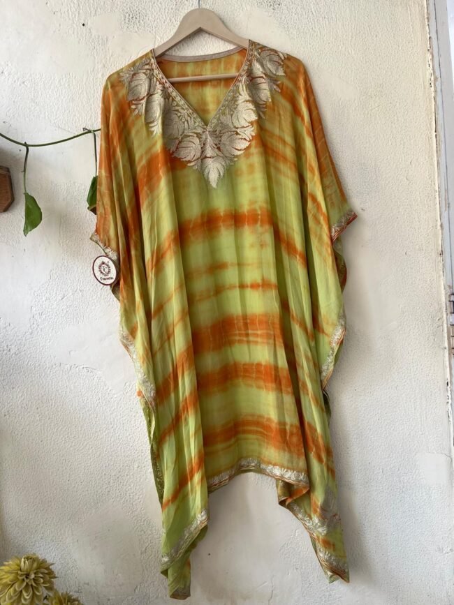 Kashmiri Shibori Kaftan - Image 3
