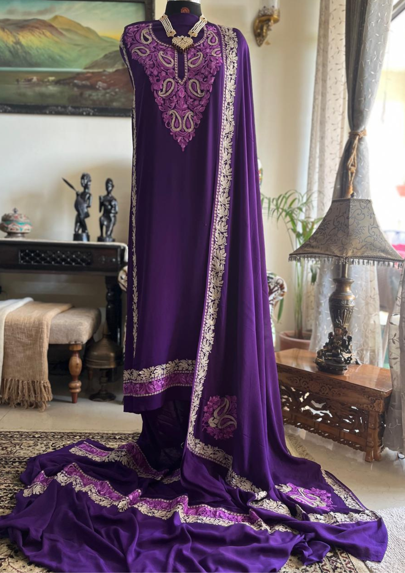 Kashmiri Luxurious Designer suit