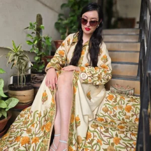 FLORA – Handcrafted Kashmiri Gown By Tvareetaz