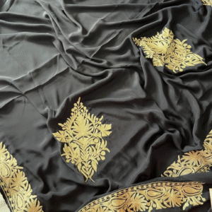 Kashmiri tilla embroidered saree