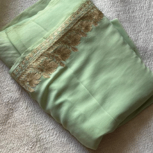 Kashmiri tilla embroidered saree