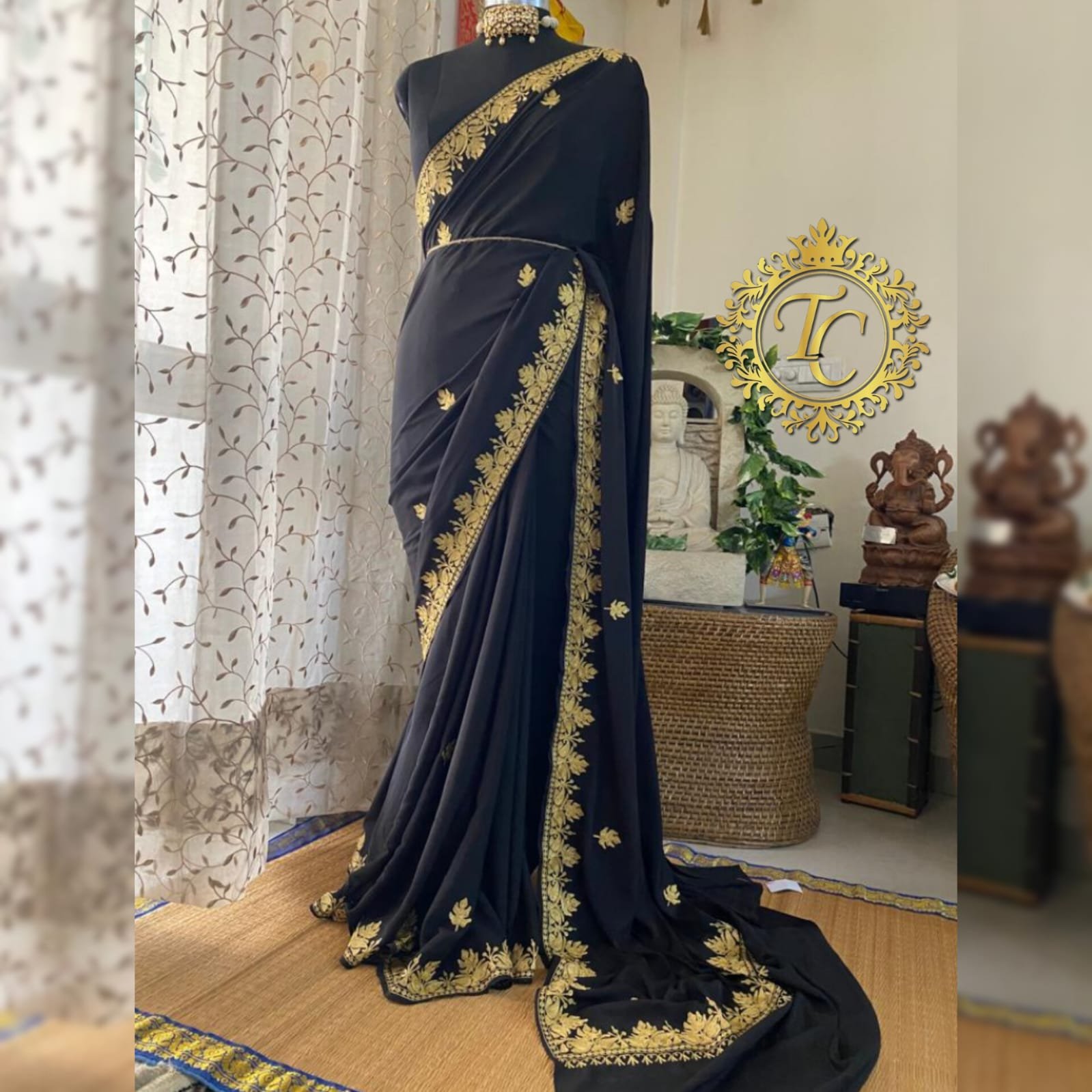 Tvareetaz Exclusive Kashmiri Saree - Image 5