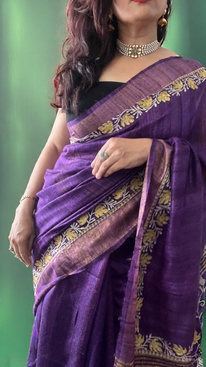 Tvareetaz Premiums –  Gichcha Kashmiri Saree