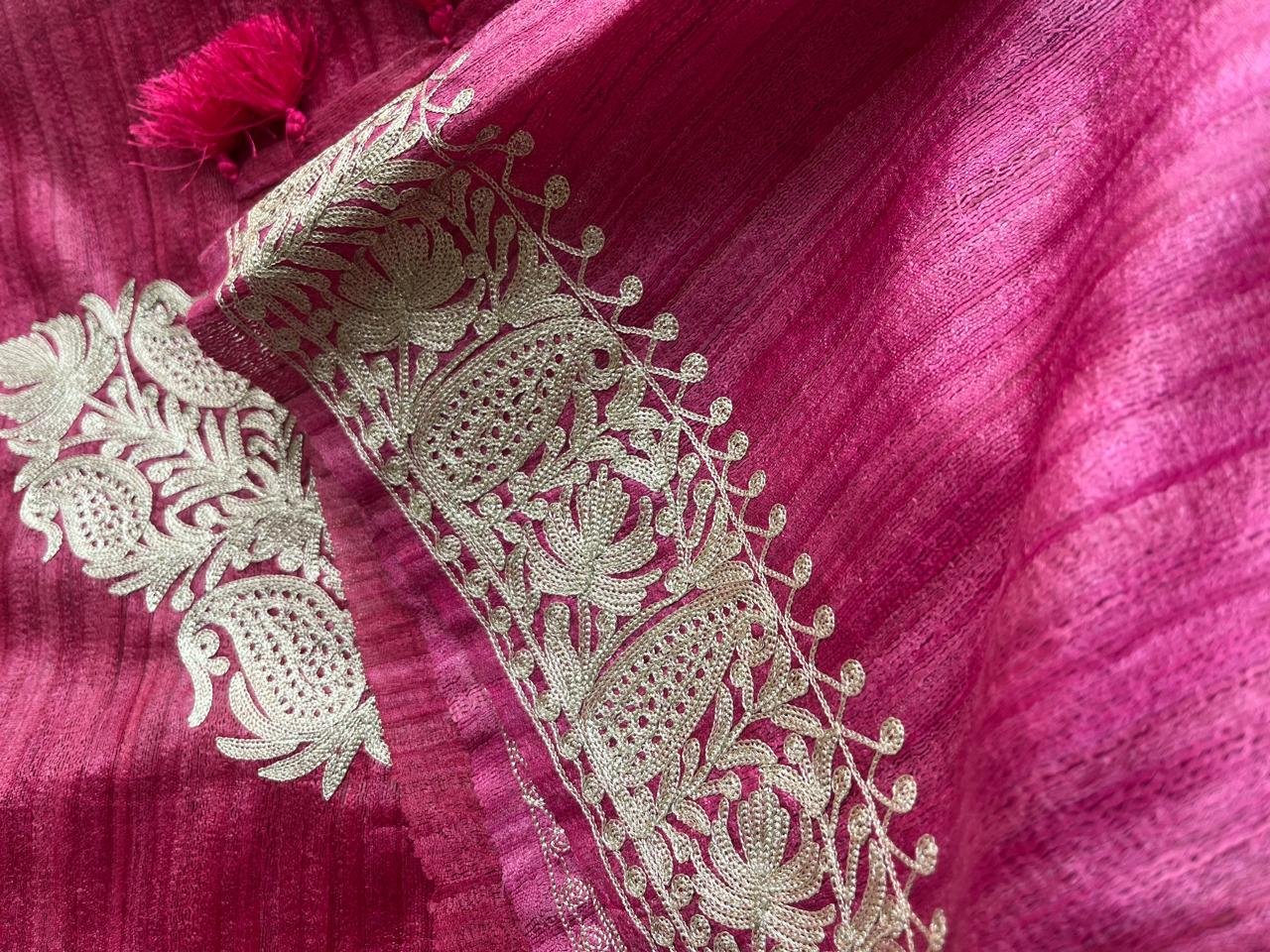 Tvareetaz Premiums – Gichcha Kashmiri Saree - Image 6