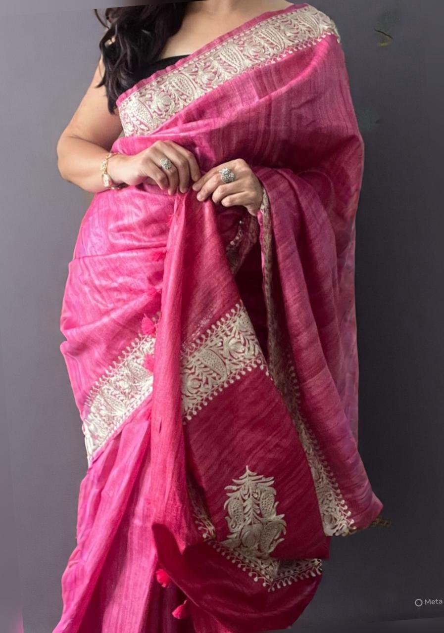 Tvareetaz Premiums – Gichcha Kashmiri Saree - Image 5