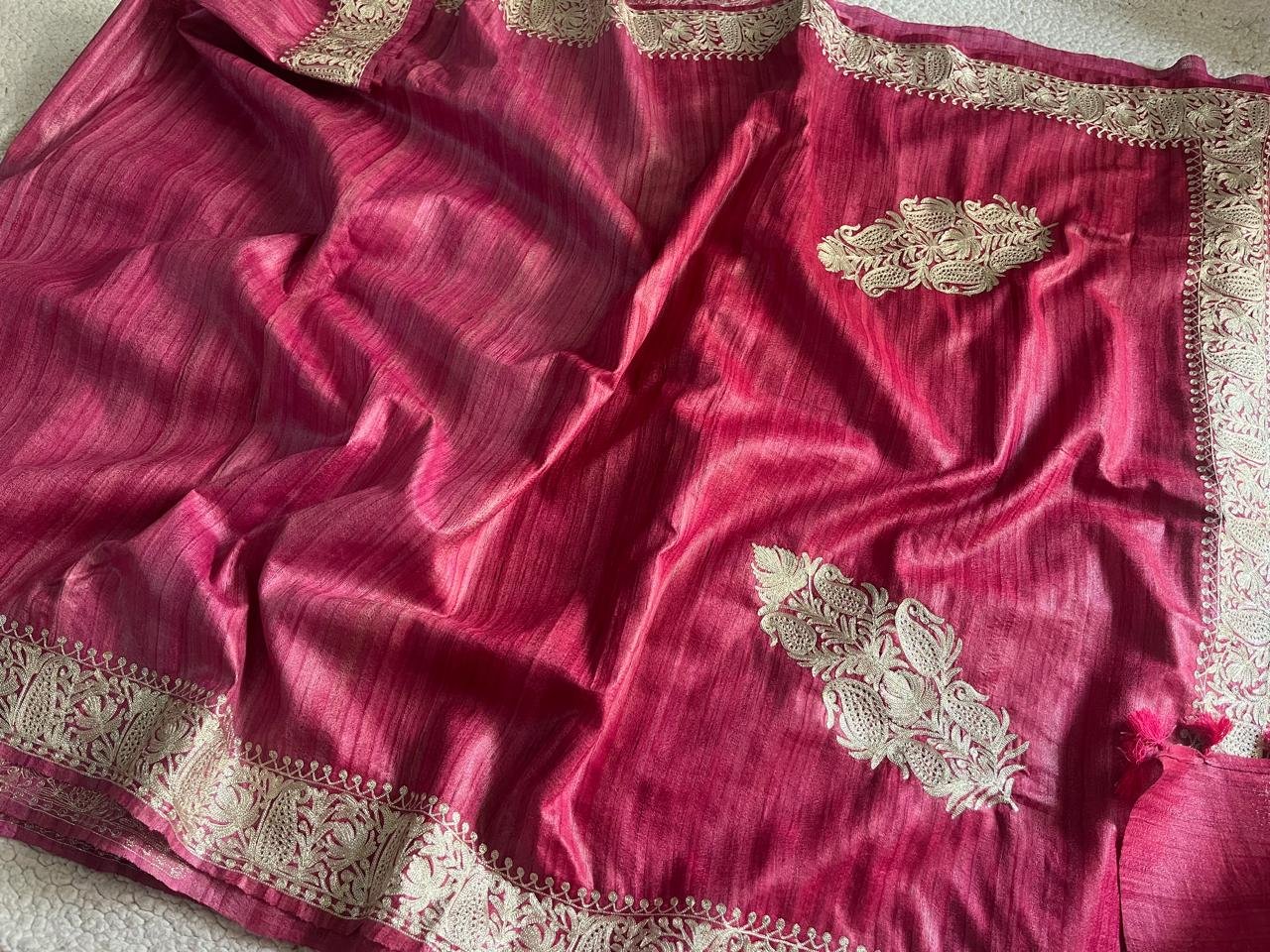 Tvareetaz Premiums – Gichcha Kashmiri Saree - Image 3