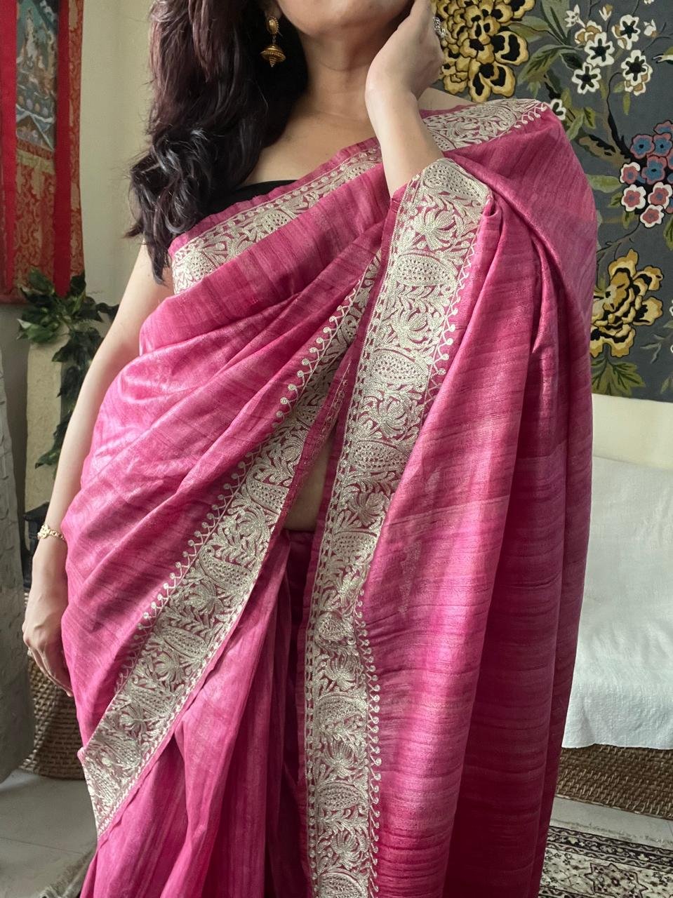 Tvareetaz Premiums – Gichcha Kashmiri Saree - Image 2