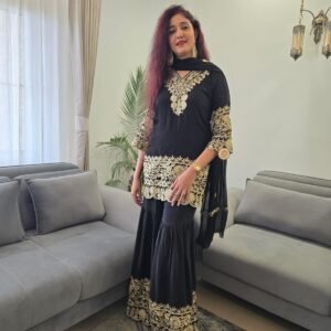 Jaan-nashi Sharara Suit – Tvareetaz Premium Collection