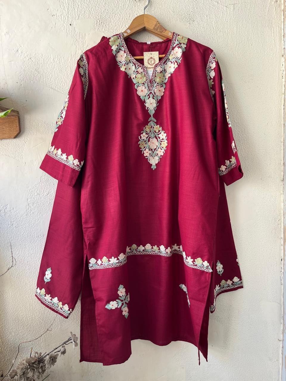 💎 A Story Woven in Soul: Your Kashmiri Aari Cordset Awaits! 💎 - Image 2