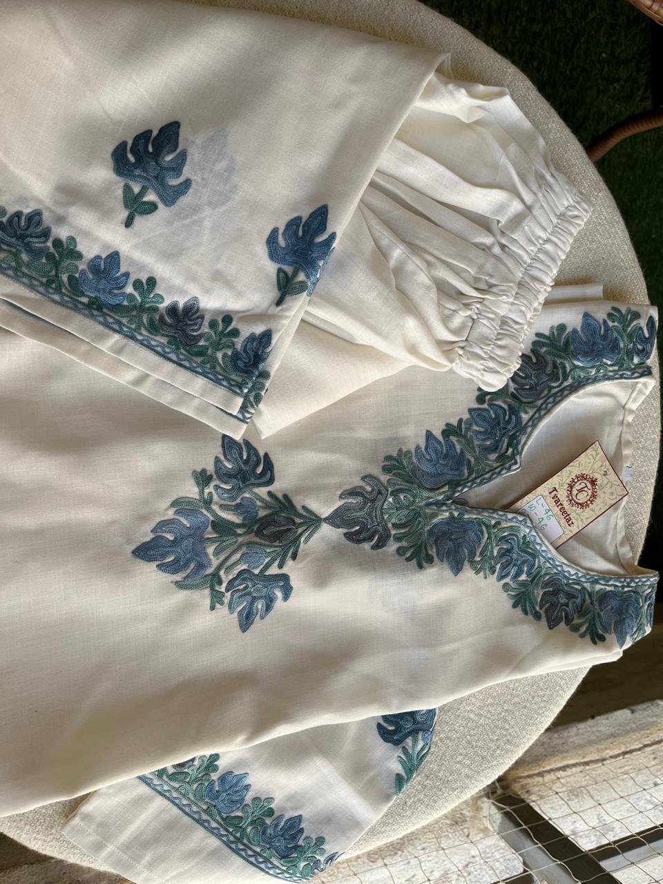 💎 A Story Woven in Soul: Your Kashmiri Aari Cordset Awaits! 💎 - Image 4