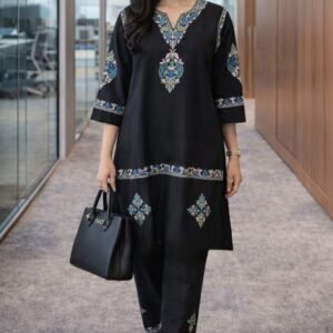 💎 A Story Woven in Soul: Your Kashmiri Aari Cordset Awaits! 💎