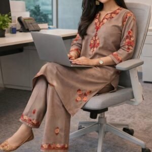 💎 A Story Woven in Soul: Your Kashmiri Aari Cordset Awaits! 💎