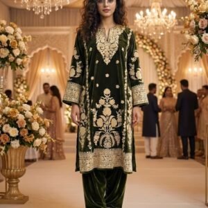 ✨ Kashmiri Pheran Coord Set ✨