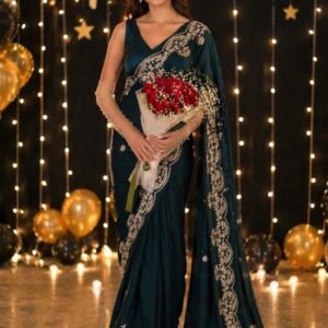 Jashan – Kashmiri Tilla Embroidery Saree✨